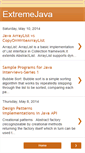 Mobile Screenshot of extreme-java.blogspot.com