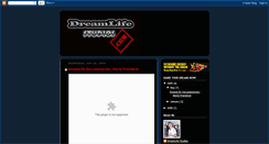 Desktop Screenshot of dreamlifestudios.blogspot.com