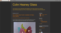 Desktop Screenshot of colinheaneyglass.blogspot.com