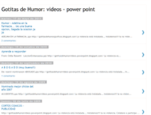 Tablet Screenshot of gotitasdehumorvideos-powerpoint.blogspot.com