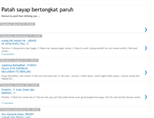 Tablet Screenshot of bertongkatparuh.blogspot.com