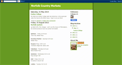 Desktop Screenshot of norfolkcountrymarkets.blogspot.com