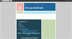 Desktop Screenshot of freedownloads4psp.blogspot.com