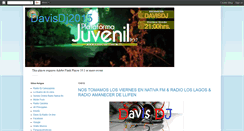 Desktop Screenshot of davisdjneltume.blogspot.com
