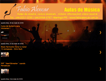 Tablet Screenshot of fabio-alencar-aulas-de-musica.blogspot.com