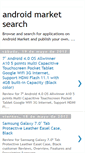Mobile Screenshot of androidmarketsearch.blogspot.com