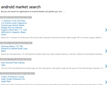 Tablet Screenshot of androidmarketsearch.blogspot.com