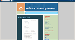 Desktop Screenshot of monicaconesa.blogspot.com