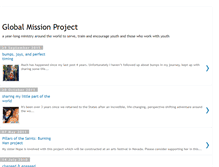 Tablet Screenshot of globalmissionproject.blogspot.com