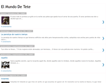 Tablet Screenshot of el-mundo-de-tete.blogspot.com