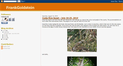 Desktop Screenshot of frankgoldstein.blogspot.com