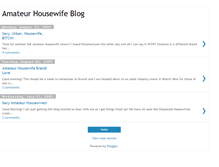 Tablet Screenshot of amateurhousewife.blogspot.com