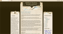 Desktop Screenshot of edebiyatkackini.blogspot.com