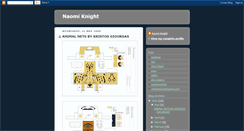 Desktop Screenshot of naomiknight.blogspot.com