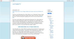 Desktop Screenshot of footballwebtv.blogspot.com