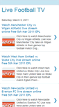 Mobile Screenshot of footballwebtv.blogspot.com