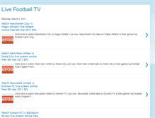 Tablet Screenshot of footballwebtv.blogspot.com