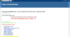 Desktop Screenshot of free-ads-your-site.blogspot.com