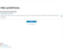 Tablet Screenshot of free-ads-your-site.blogspot.com