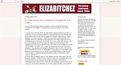 Desktop Screenshot of elizabitchez.blogspot.com