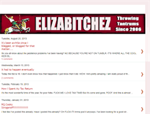 Tablet Screenshot of elizabitchez.blogspot.com