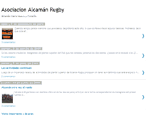 Tablet Screenshot of alcamanrugby.blogspot.com