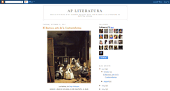 Desktop Screenshot of literaturaap.blogspot.com