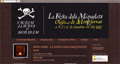 Desktop Screenshot of festadelsmiquelets.blogspot.com
