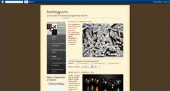Desktop Screenshot of hurtingpoets.blogspot.com