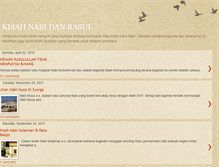 Tablet Screenshot of kisahrasulullah.blogspot.com