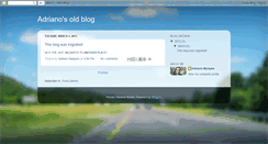 Desktop Screenshot of adriano-marques.blogspot.com