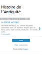 Mobile Screenshot of histoiredelantiquit.blogspot.com