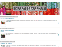 Tablet Screenshot of maryjmaalouf.blogspot.com