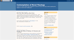 Desktop Screenshot of moraltheology.blogspot.com