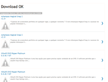 Tablet Screenshot of downloadok10.blogspot.com