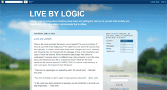 Desktop Screenshot of livebylogic.blogspot.com