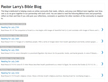 Tablet Screenshot of klinkerld-pastorlarrysbible.blogspot.com