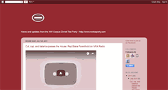 Desktop Screenshot of nwteaparty.blogspot.com
