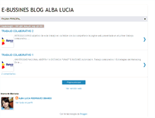 Tablet Screenshot of albaluciae-bussines.blogspot.com