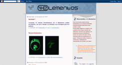 Desktop Screenshot of 4elementosweb.blogspot.com