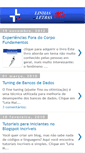 Mobile Screenshot of linhaseletrasweb.blogspot.com