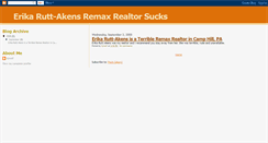 Desktop Screenshot of erikarutt-akensremaxrealtorsucks.blogspot.com