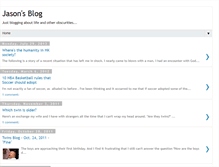 Tablet Screenshot of jason-says.blogspot.com