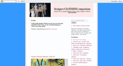 Desktop Screenshot of designerclothingemporium.blogspot.com