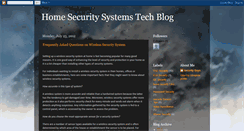 Desktop Screenshot of homesecuritysystemstech.blogspot.com