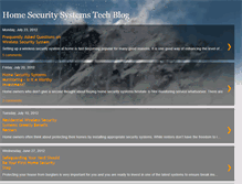 Tablet Screenshot of homesecuritysystemstech.blogspot.com