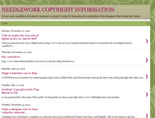 Tablet Screenshot of needleworkcopyright.blogspot.com