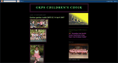 Desktop Screenshot of gkpschildrenschoir.blogspot.com