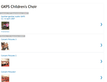 Tablet Screenshot of gkpschildrenschoir.blogspot.com