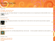 Tablet Screenshot of dorajidesign.blogspot.com